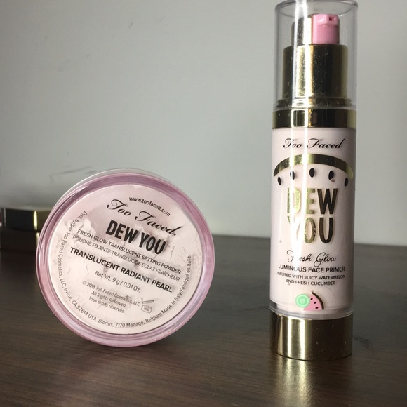 Two Faced Dew You face primer & setting powder duo - Picture 2 of 2
